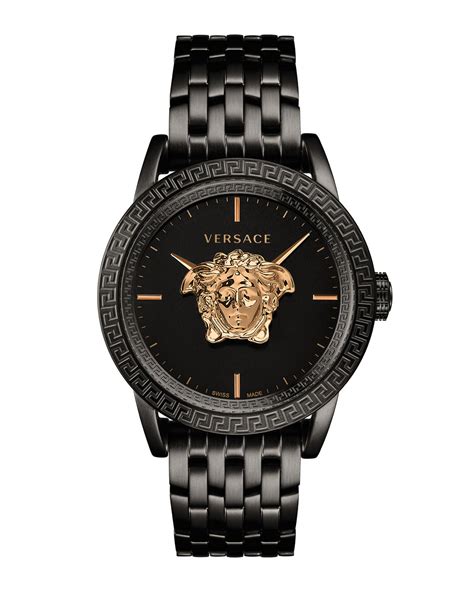 versace watch black mens|Versace watch unisex.